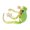 Green, variant on Ring,Tree Frog Ring Good Detail Daily Lady Finger Jewelry Green