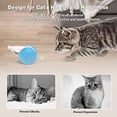 thumbnail image 5 of Juguetes interactivos para gatos de interior, juguetes para gatitos, juguete automático para gatos con luces LED de colores, juguetes eléctricos inteligentes para gatos, juguetes para ratones de gato,, 5 of 5