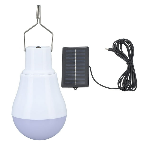 Bombilla de luz solar bombilla LED de panel solar de batería ABS 500mAh para emergencia ANGGREK Otros