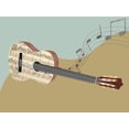thumbnail image 2 of Prime, Marcus 18x15 White Modern Wood Framed Museum Art Print Titled - Feel The Music, 2 of 4