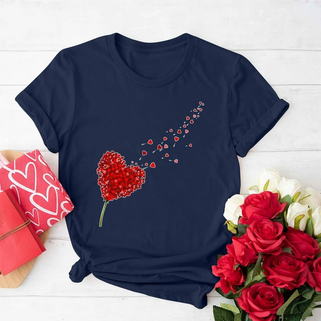 Fankiway T-Shirt à Manches Courtes Imprimé Col Rond Mode pour Femmes Ensemble de Vêtements Décontractés pour Femmes 2 Pcs