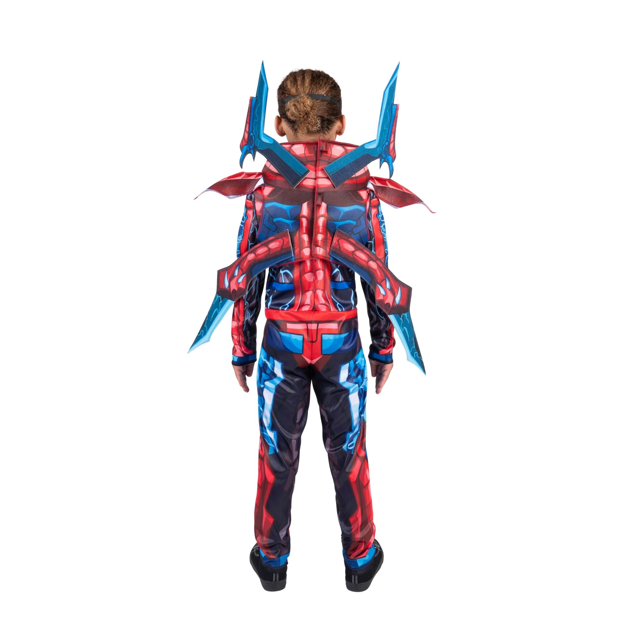 Marvel's Spider-man Mech Strike Halloween Costume for Children, Boy's Size L (10/12), by Jazwares