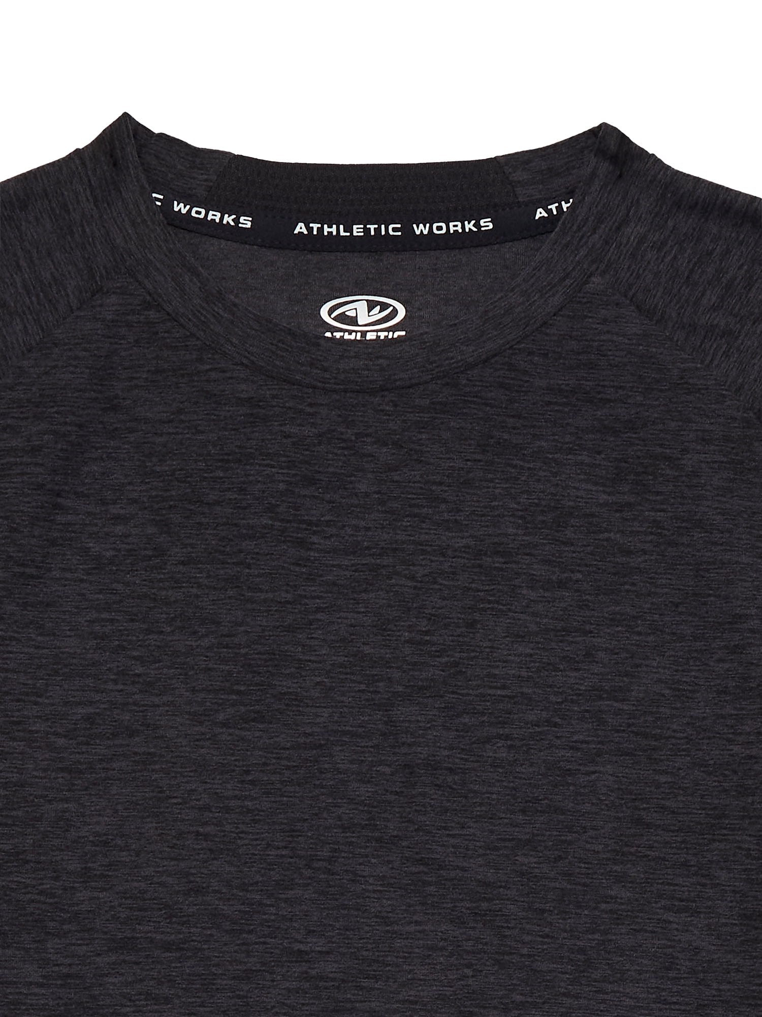 Athletic Works Boys ButterCore Tee with Long Sleeves, 2-Pack, Sizes 4-18
