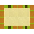 thumbnail image 1 of Ahgly Company Machine Washable Indoor Rectangle Transitional Sedona Brown Area Rugs, 5' x 7', 1 of 7