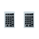 thumbnail image 1 of Teclados Numéricos LMK21 Compatible Con Dientes 5 0/2 4 Ghz/Wi Teclado para Win/Mac Azul Rojo, 1 of 7