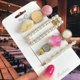 thumbnail image 1 of 2022 perla cristal acrílico juego de pinzas para el cabello para mujer pasadores geométricos Retro horquilla niña accesorios para el cabello joyería de moda Deng Xun unisex, 1 of 2