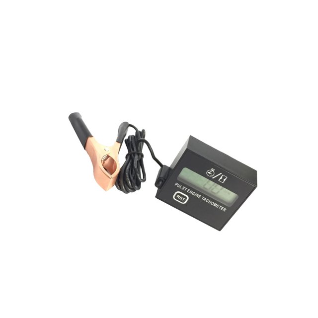 serony Digital Tachometer Small Engine Tachometer Saw for RV Chain Tractor Double Button Single Button 5.2x4.66x1.9cm