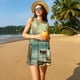 thumbnail image 3 of Balery Serene Coastal Blue Sky Vestidos de verano para mujer con estampado: vestido holgado sin mangas, vestido playero informal y cómodo para días calurosos., 3 of 7