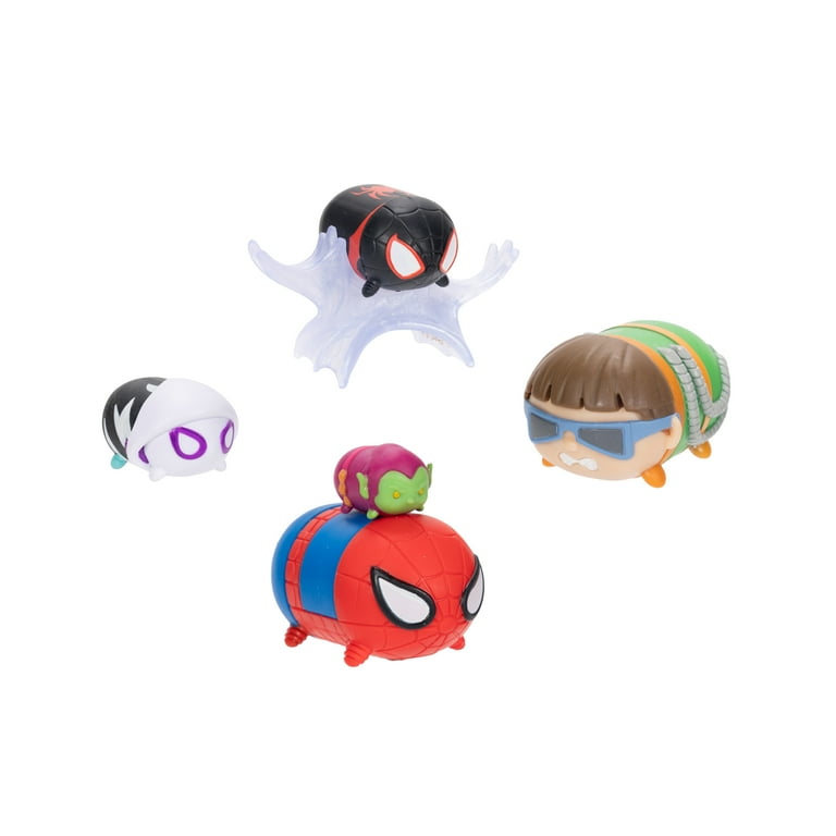 Marvel Tsum Tsum Spider-Man Deluxe Collectable Story Theme Set