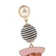 thumbnail image 5 of Pendientes de Borla Jinwen Bohemio con Perla Coral, 5 of 5