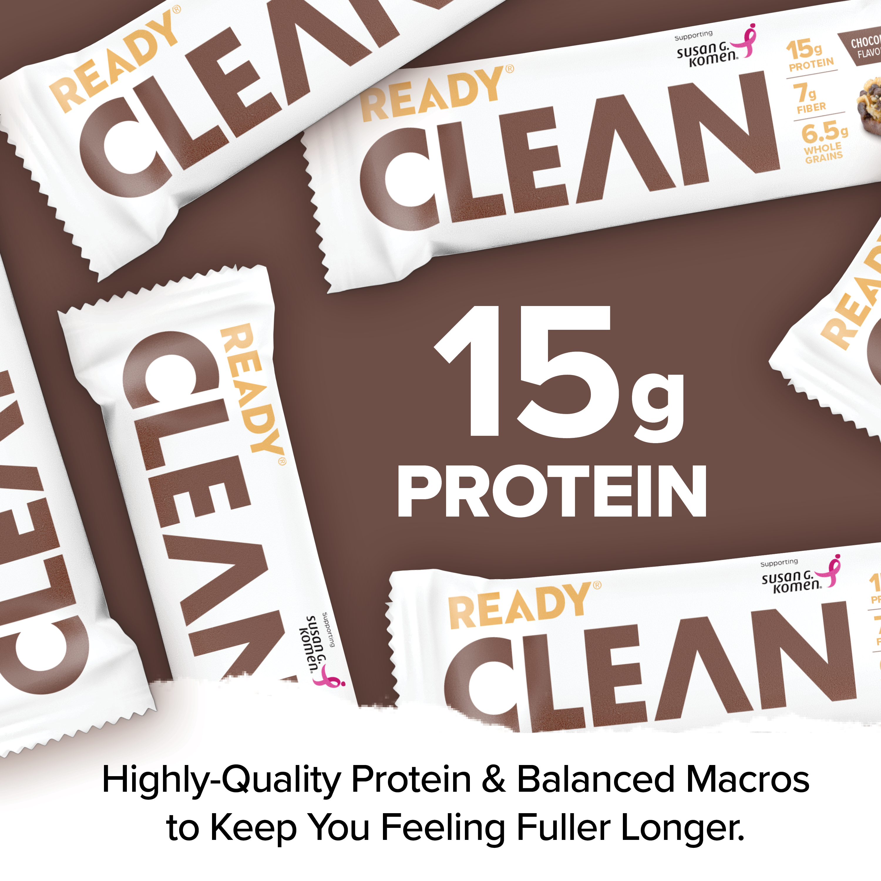 Ready Chocolate Chip Flavored Clean Protein Bar - 5 oz