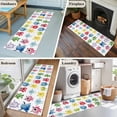 thumbnail image 5 of Colorful Monsters 2'x6' Runner Rugs for Hallway Kitchen Bedside Non Slip Washable, Abstract Cartoon Cute Artistic Funny Entryway Rug Runners with Rubber Backing, Long Carpet Runner for Laundry Room, 5 of 8