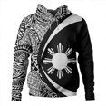 thumbnail image 2 of Sudadera con capucha con estampado 3D tribal de Lapu Lapu Sun, tatuaje polinesio de Filipinas, para hombres y niños, 2 of 5