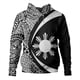 thumbnail image 2 of Sudadera con capucha con estampado 3D tribal de Lapu Lapu Sun, tatuaje polinesio de Filipinas, para hombres y niños, 2 of 5