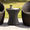Hourglass, variant on Outdoor Square Wicker Side Table PE Rattan End Table Modern Accent Patio Table for Porch, Balcony, Yard, Poolside (Square Table)