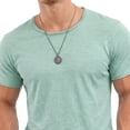 thumbnail image 4 of XuJwPNcy Mens T-Shirts Breathable Thin Round Neck Tops Basic Soft Summer Undershirt Workout Fitness Clothes Big and Tall, 4 of 4