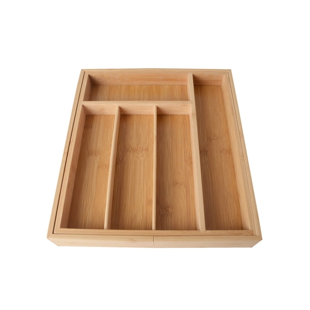 Organizador De Cubiertos Namaro Design Bamboo Expandible
