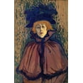 thumbnail image 2 of Toulouse-Lautrec, Henri 22x32 White Modern Wood Framed Museum Art Print Titled - Jane Avril 1, 2 of 4