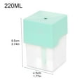 thumbnail image 2 of Humidifier USB Electric Cool Mist Humidifiers 220ML Small Quiet 220ML Sprayer A9 Top Fill with LED Night Light Home Improvement for Baby Plant Blue, 2 of 9