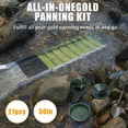 thumbnail image 2 of Kit de paneo dorado WodGod, 27 piezas con esclusa plegable de 50 cm, 2 of 8
