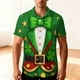 thumbnail image 1 of Ceisia St. Patrick's Day Men's Unisex Hawaiian Shirt | Summer Beach Casual Short Sleeve Button Down Gift Printed Top, 1 of 9