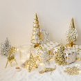 thumbnail image 2 of Colgante de ciervo de Navidad pintado en oro y plata, adornos de árbol de Navidad, decoraciones para el hogar, juguetes para niños, regalo de Navidad, Año Nuevo 2023, 2 of 4
