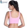 thumbnail image 4 of Zhongxinda Women Girl'S Bras Racer Back Bra Seamless Wireless Underwear Bra Full Coverage, 4 of 6