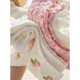 thumbnail image 3 of Zhengup Women's 5 Pairs Bow Lace Ruffled Ankle Socks, 3 of 5