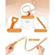 thumbnail image 1 of 6 pack of 20 inch sewer hair removal tool, sewer clog removal tool, hair trap shower drain tool, sewer drill hair, 1 of 4