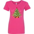 thumbnail image 3 of Inktastic Christmas Tree Women's T-Shirt, 3 of 5