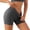C-Dark Gray11, variant on DHFJKG High Waisted Yoga Shorts Women Workout Seamlesss Tummy Control Buttery Soft Breathable Shorts For Running Athletic Gym Trendy Bottoms