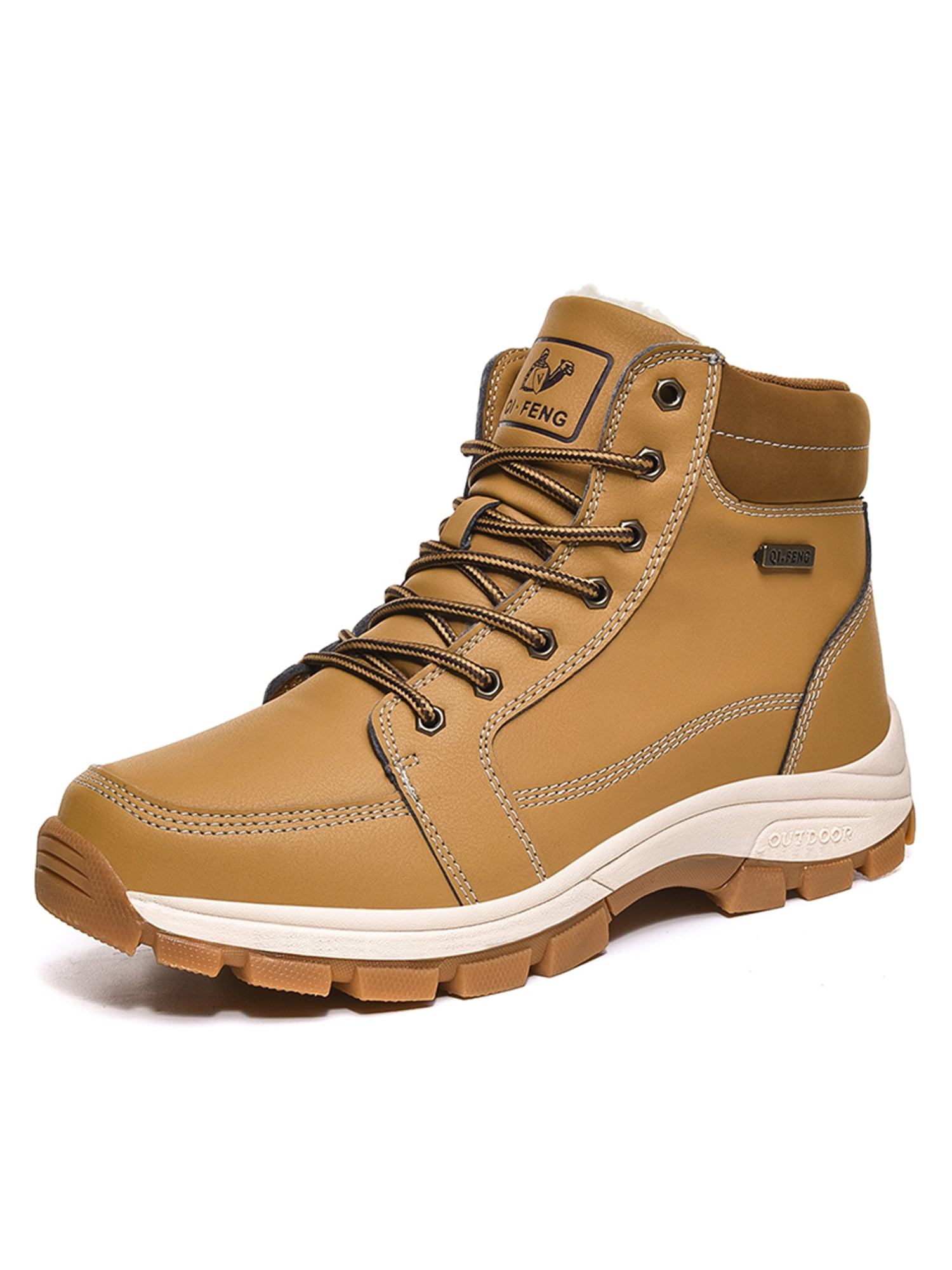 mens fur lined work boots