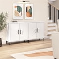 thumbnail image 4 of Pemberly Row Armoire de Rangement Basse avec Portes, Ensemble de 2, Bois d'Ingénierie, 4 of 8