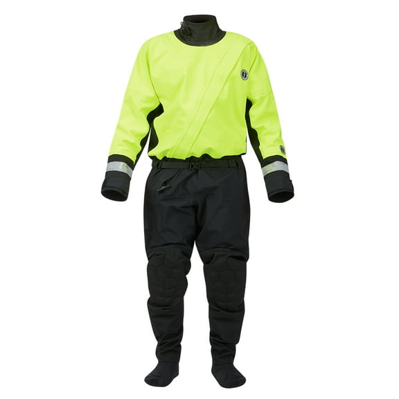 Mustang MSD576 Water Rescue Dry Suit - Fluorescent Yell... [MSD57602-251-XL-101]