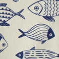 thumbnail image 2 of Funda para Cojín, Fish Blue Corner Home & Garden Funda, fish, blue, 2 of 5