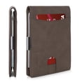 thumbnail image 1 of Billetera RUNBOX, delgada, de piel, plegable, con bloqueo RFID, 11 tarjetas, 1 of 6