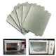 thumbnail image 5 of Lámina de mica universal para horno microondas Leke, placas de guía de ondas, placa de mica, 9,8 x 10,8 cm, 10 unidades, 5 of 5