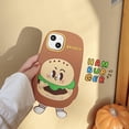 thumbnail image 2 of for iPhone 13 Pro Case Kawaii Phone Cases,Cute 3D Cartoon Cool Food Hamburger Phone Case Soft Silicone Shockproof Protective Case Funny for iPhone 13 Pro Women Girls, 2 of 15