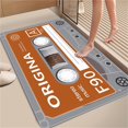 thumbnail image 1 of Aedtie Carpet,Polyester Carpet,Soft Rugs for Bedroom 24X16In Washable Bedroom Rug Rugs Small Kitchen Rug Vintage Cassette Tape Indoor Doormat Non Slip Door Floor Mats Carpet Rugs Decor for Living, 1 of 5