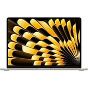 Restored Apple MacBook Air Laptop, 15.3" Retina Display with Touch ID, Apple M2, 8GB RAM, 512GB SSD, Mac OS X 13.0 Ventura, MQKV3LL/A