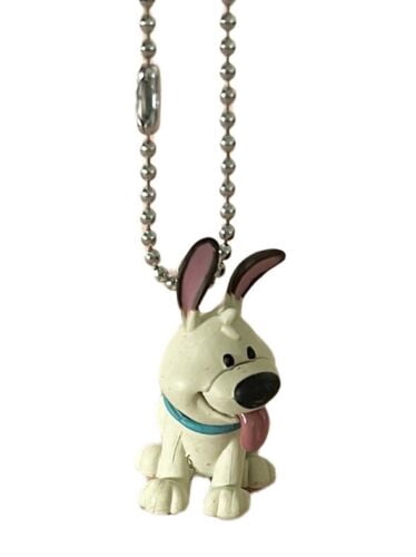 Hood Hounds Pit Bull Terrier Blue #3 – Dog Figure Dangler Keychain / Lamp Pull