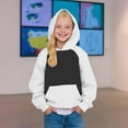 thumbnail image 7 of KAUOD Teen Girls Cute Hoodies Long Sleeve Cotton Pullover Hoodie Sweatshirts Kids Oversized Casual Fall Fleece Tops Clothes, 7 of 7