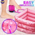 thumbnail image 4 of Kit de spa para pies FUN KIDZ Funkidz para niñas con bañera inflable, 4 of 9