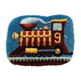 thumbnail image 2 of GUOOL Kits de Broderie avec Crochet à Loquet Coussin Taie d'Oreiller Vierge Bricolage Train, 2 of 9