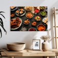 thumbnail image 3 of Elephant Stock Korean Cuisine Wall Art - Horizontal Canvas Wall Art - Kitchen Wall Decor - Food And Drink Canvas - Brown And Orange Decor - 24" x 16", 3 of 8