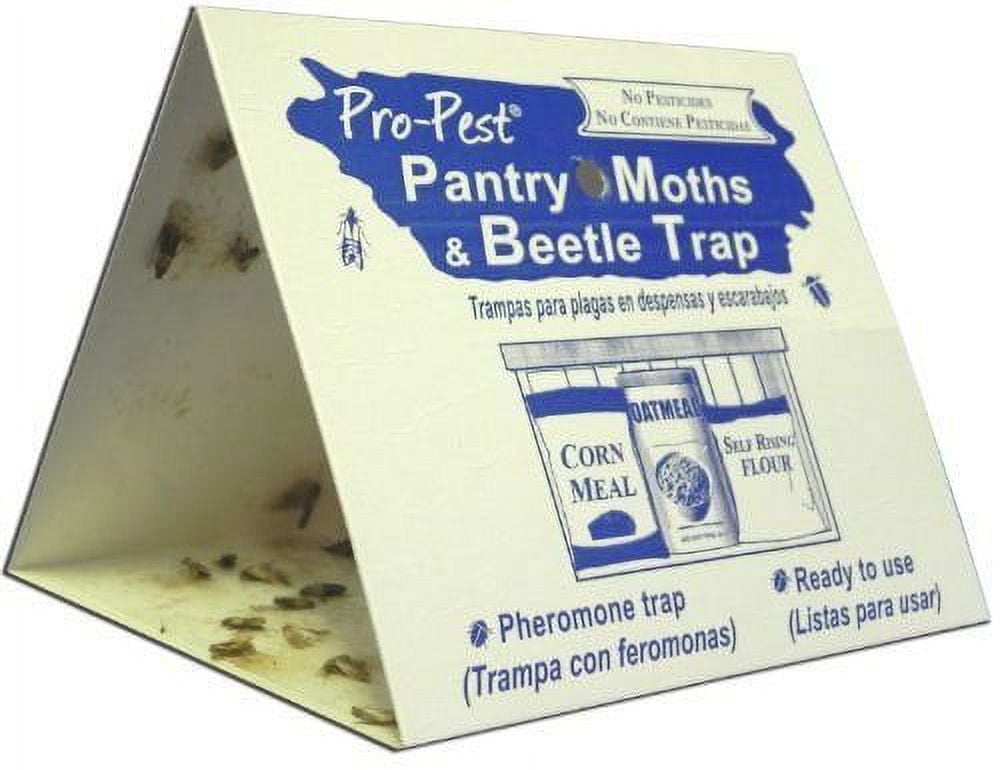 Pro Pest Pantry Moth & Beetle Traps 2 Pre-Baited Traps