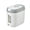 Light gray, variant on One Touch Sealed Grains Dispenser Durable PP Plastic Kitchen Organizers