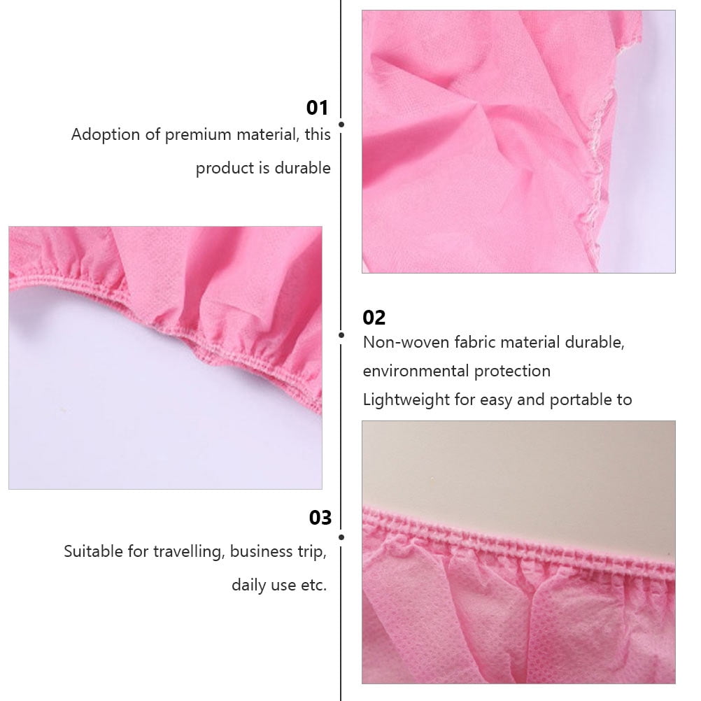 50pcs Breathable Disposable Knickers Disposable Underpants Disposable Underwear