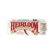 Hobbs Heirloom 100% Cotton Natural Quilt Batting, 45"x 60" - Crib Size