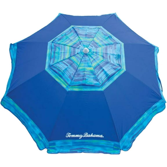 Tommy Bahama 7' Beach Umbrella 2018 Collection - Blue (Original Version)